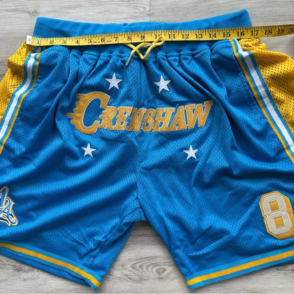 Nipsey Hussle x Kobe Bryant Headgear Classics Basketball Shorts Men’s 2XL - Picture 5 of 12